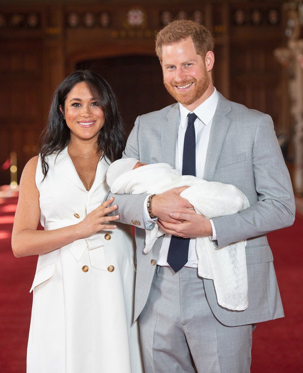 Meghan, Harry a Archie