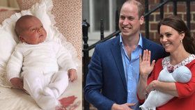 Rodiče prince Louise už oznámili jména jeho kmotrů.