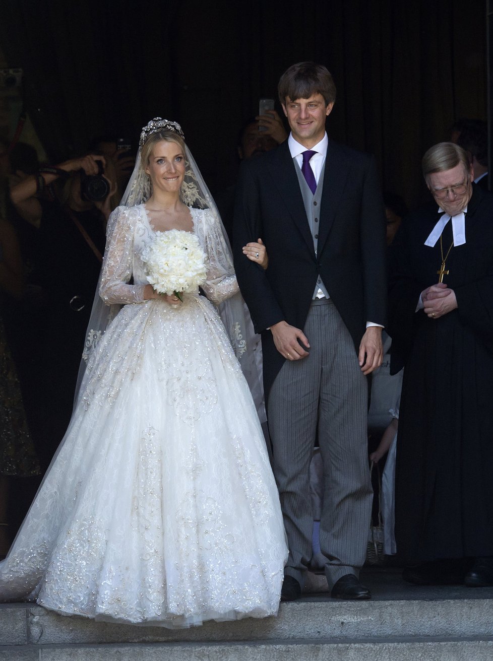 Princ Ernst August Hannoverský (33) se dnes v severoněmeckém Hannoveru oženil s ruskou designérkou Jekatěrinou Malyševovou (30).