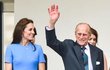 Princ Philip a Kate Middleton