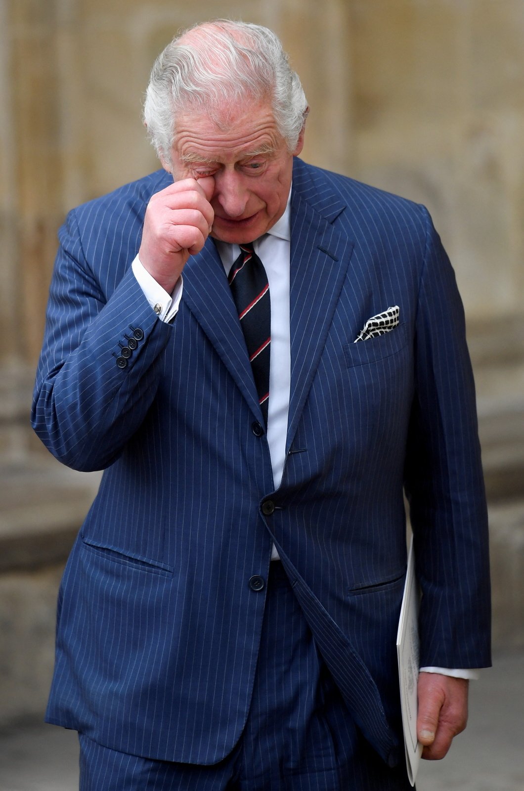 Vzpomínková mše na prince Philipa ve Westminsterském opatství - princ Charles