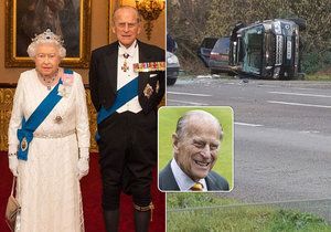 Princ Philip unikne trestu za nehodu! Nepomohla mu manželka královna Alžběta II. ale…