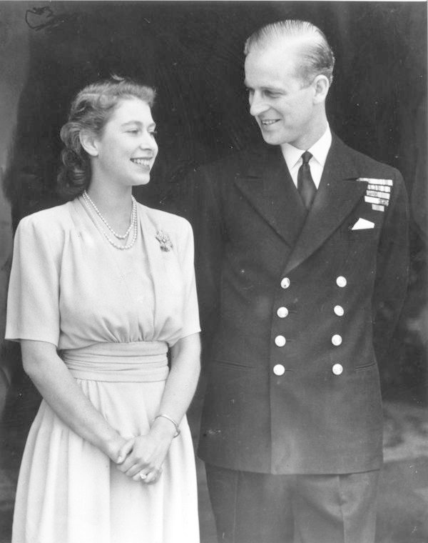 Princ Philip s Alžbětou II.