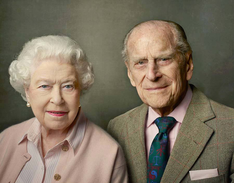 Královna Alžběta II. a princ Philip