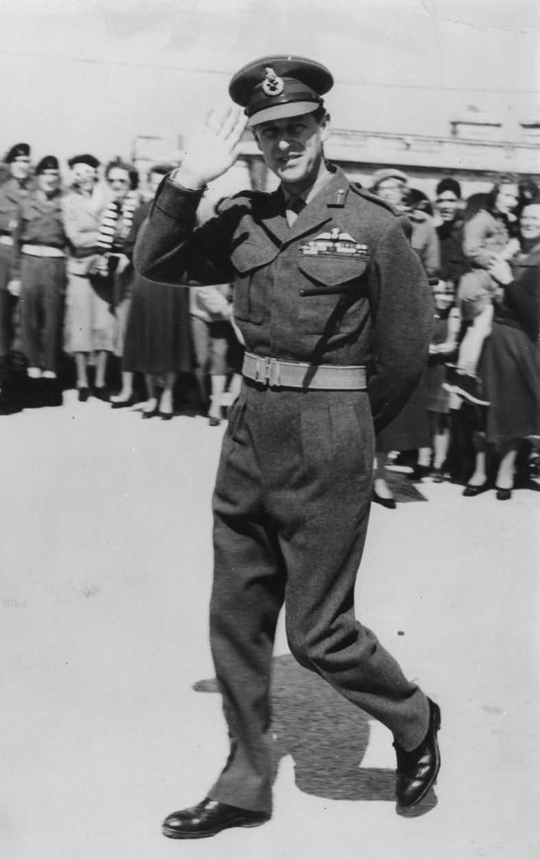 Princ Philip v uniformě