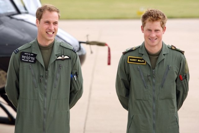 Princ William a Harry