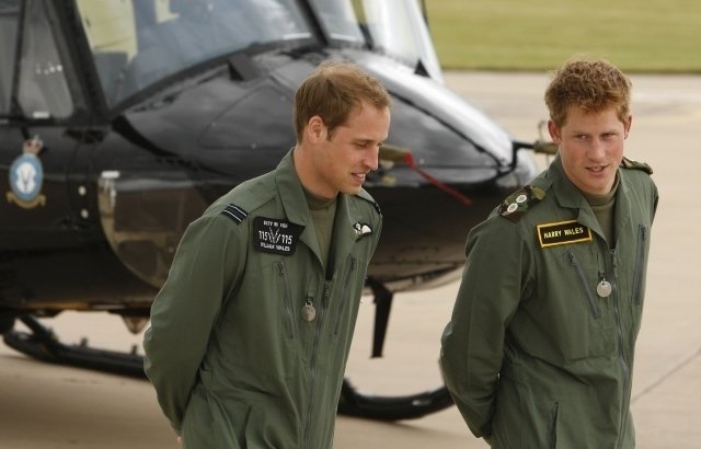 Princ William a Harry