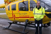 Princ William v ohrožení: Teroristé mohou sledovat pohyb jeho vrtulníku!