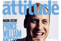 Princ William bojuje za práva gayů: Nechal se vyfotit do časopisu pro homosexuály