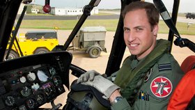 Princ William končí v armádě coby záchranný pilot RAF