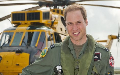 Princ William zachraňuje lidské životy.