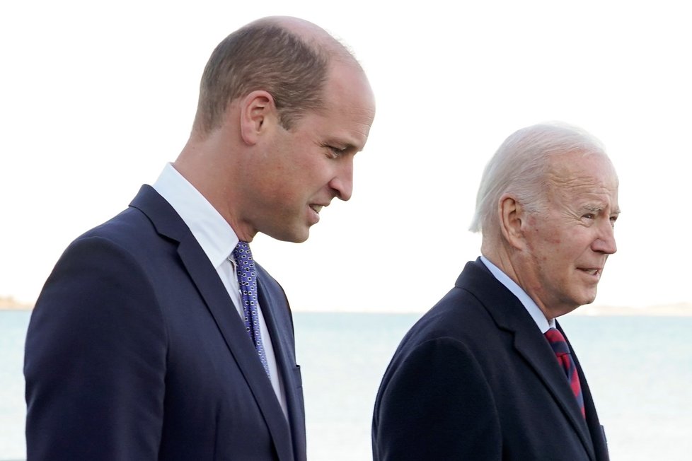 Princ William se v Bostonu setkal s americkým prezidentem Joem Bidenem