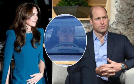 Princ William má strach o manželku Kate