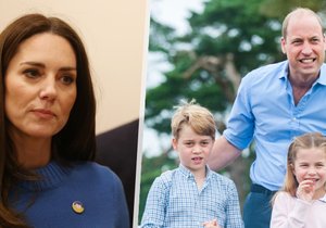Princátka se ptají na válku! William a Kate prozradili, jak s dětmi mluví o Ukrajině
