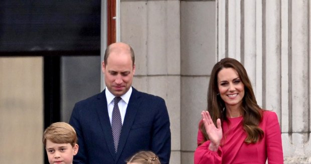 Princ William s rodinou