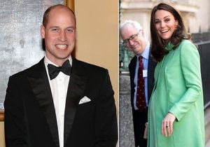 Prince William prozradil, že vévodkyně Kate může porodit každou minutou.