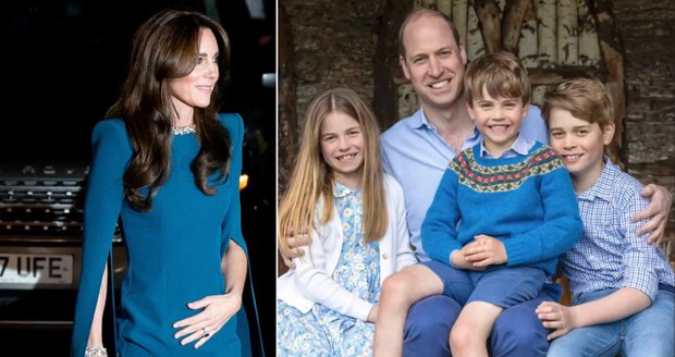 Kate Middletonová z nemocnice komunikuje s dětmi skrze internet