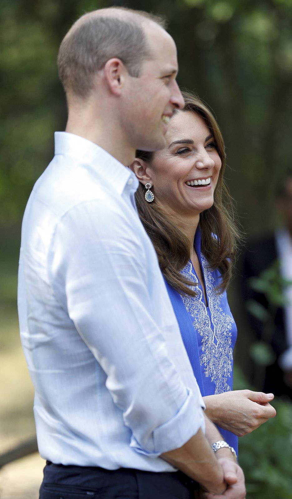 Princ William a Kate Middletonová v Pákistánu