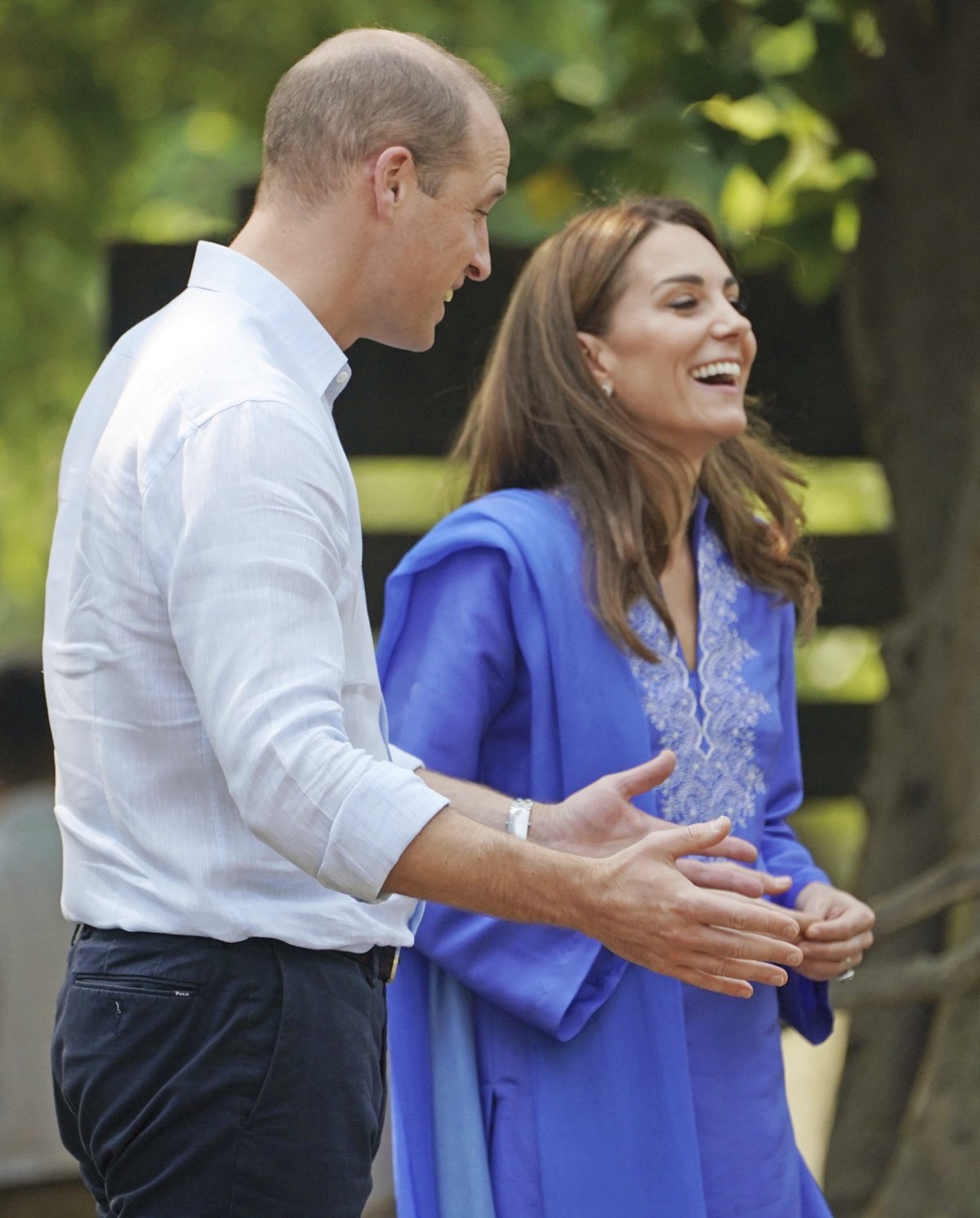 Princ William a Kate Middletonová v Pákistánu