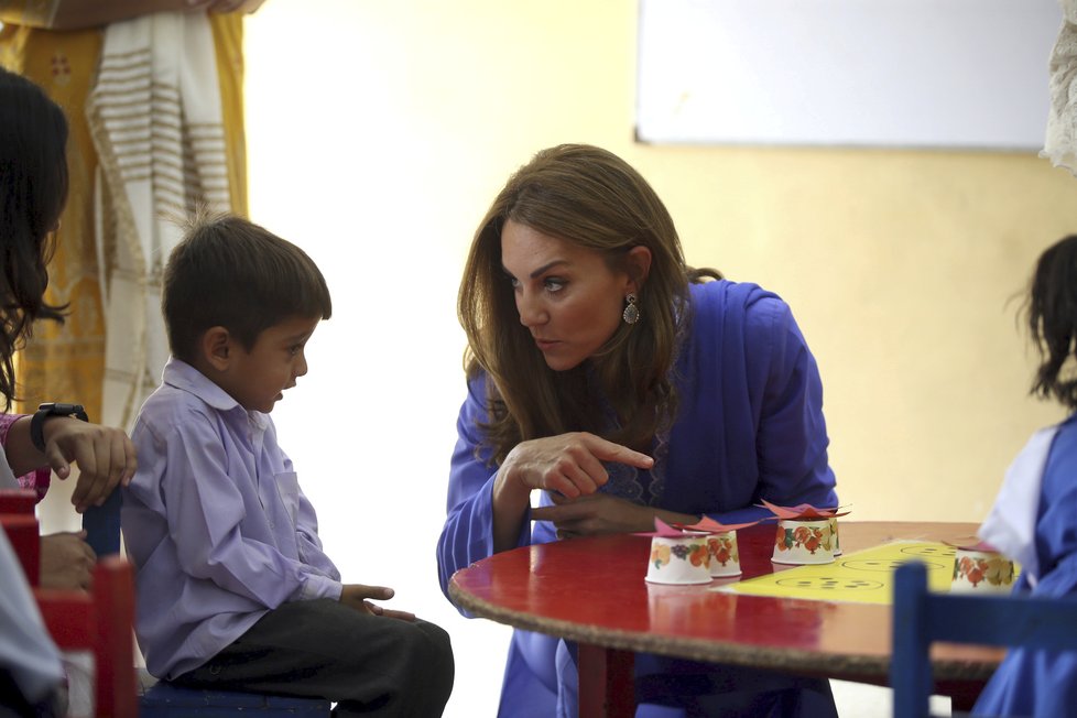 Princ William a Kate Middletonová v Pákistánu