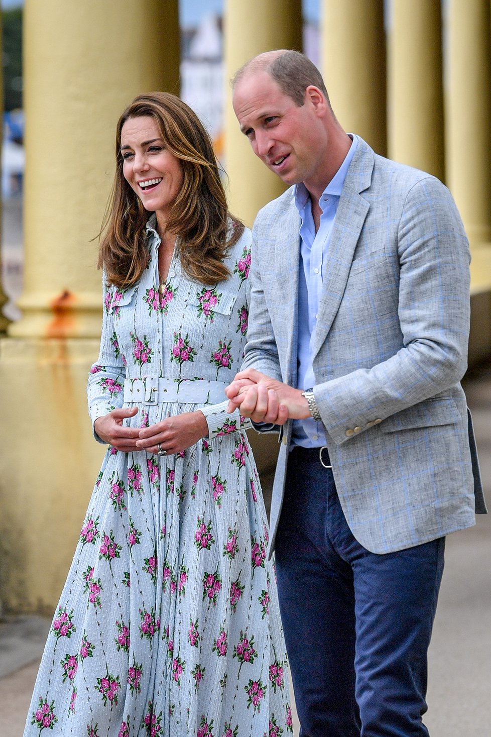 Princ William a Kate Middletonová plní své královské povinnosti i v době koronavirové pandemie