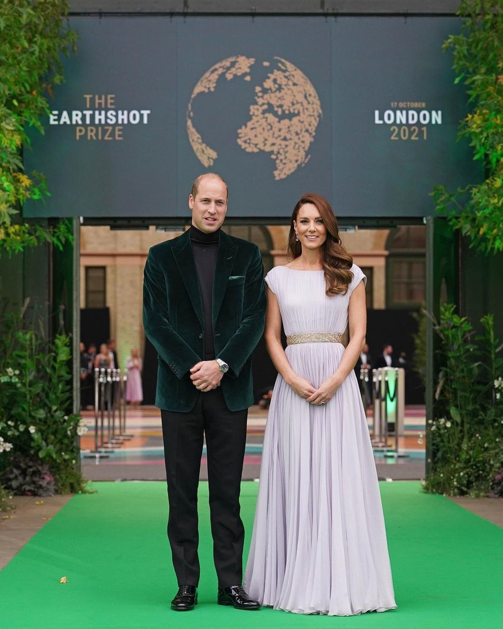 William a Kate na cenách Earthshot