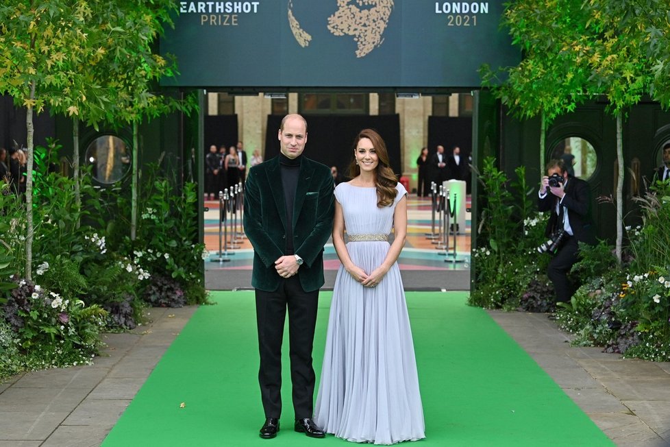 William a Kate na cenách Earthshot