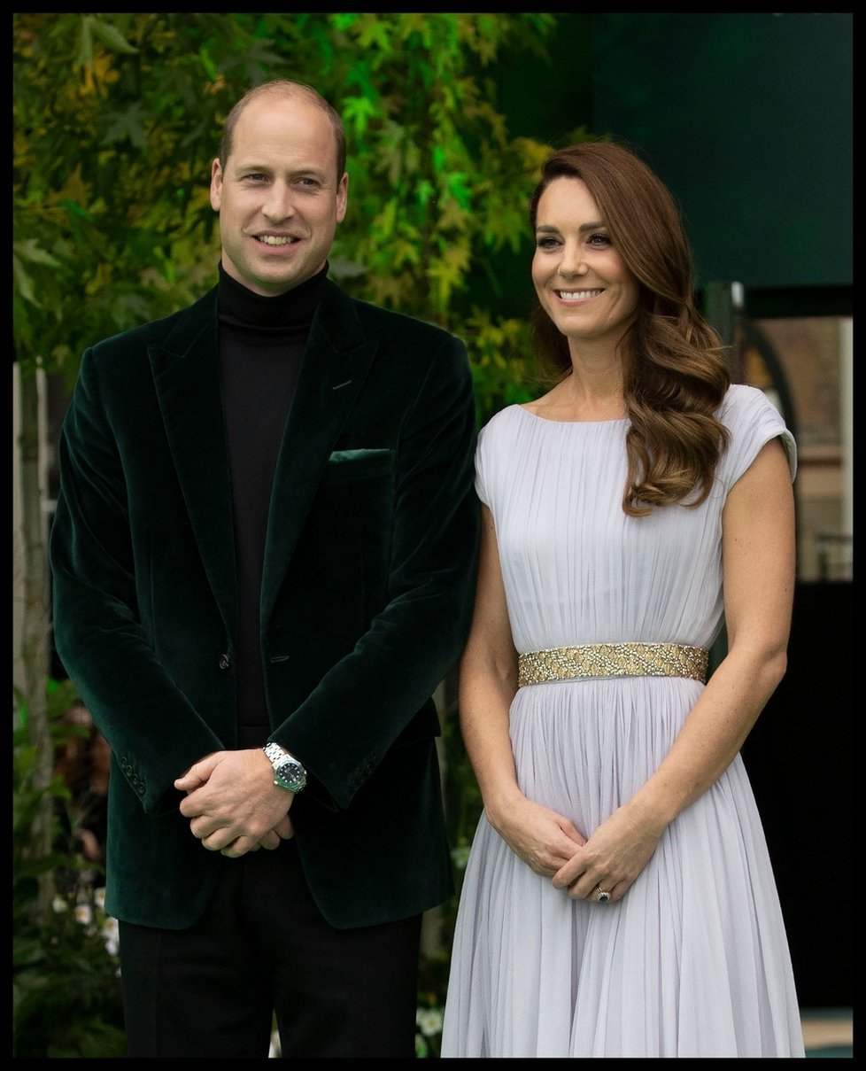 William a Kate na cenách Earthshot.