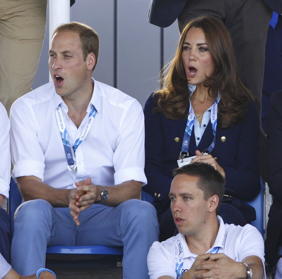 Princ William s Kate mají totožnou mimiku