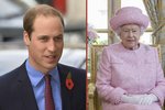 Princ William je populárnější než královna Alžběta.