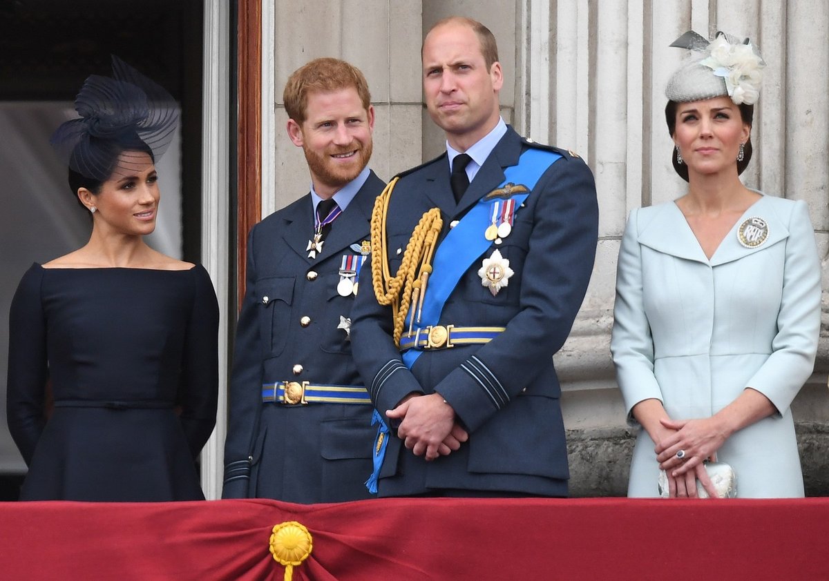 Princ Harry s Meghan a princ William s vévodkyní Kate