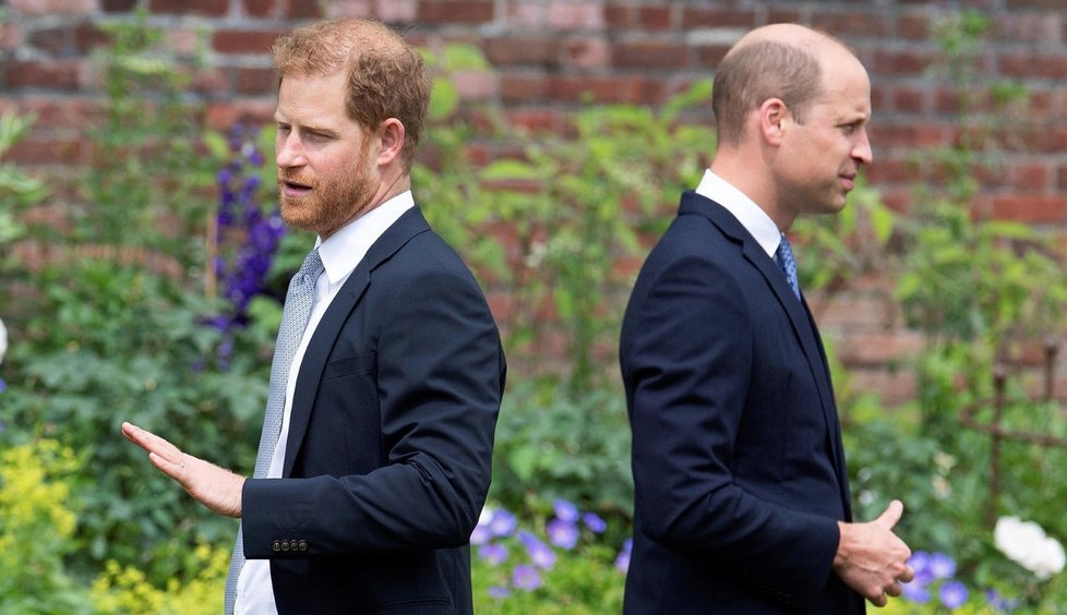 Princové Harry a William