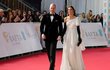 Princ William a princezna Kate na cenách BAFTA 2023