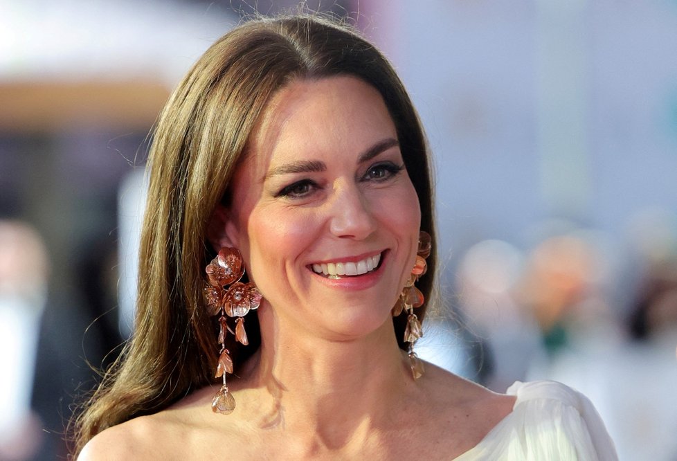 Princ William a princezna Kate na cenách BAFTA 2023