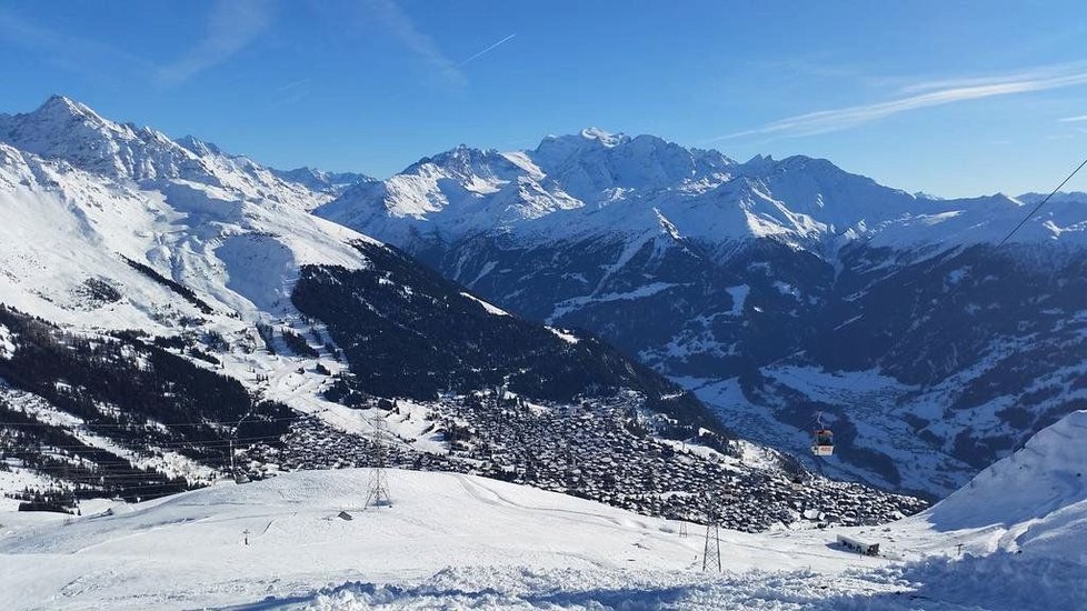 Verbier nabízí prvotřídní lyžování.