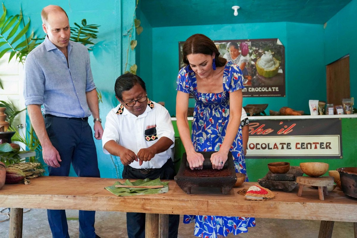 William a Kate na Belize