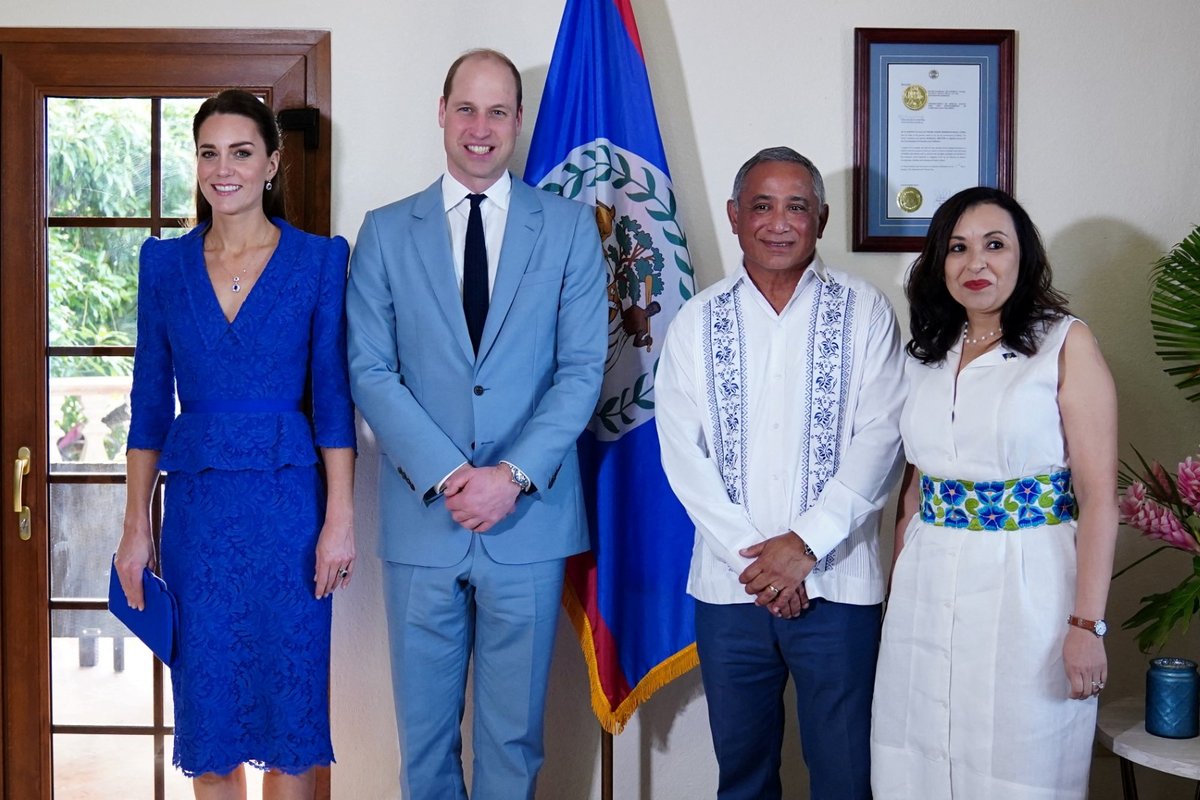 William a Kate na Belize