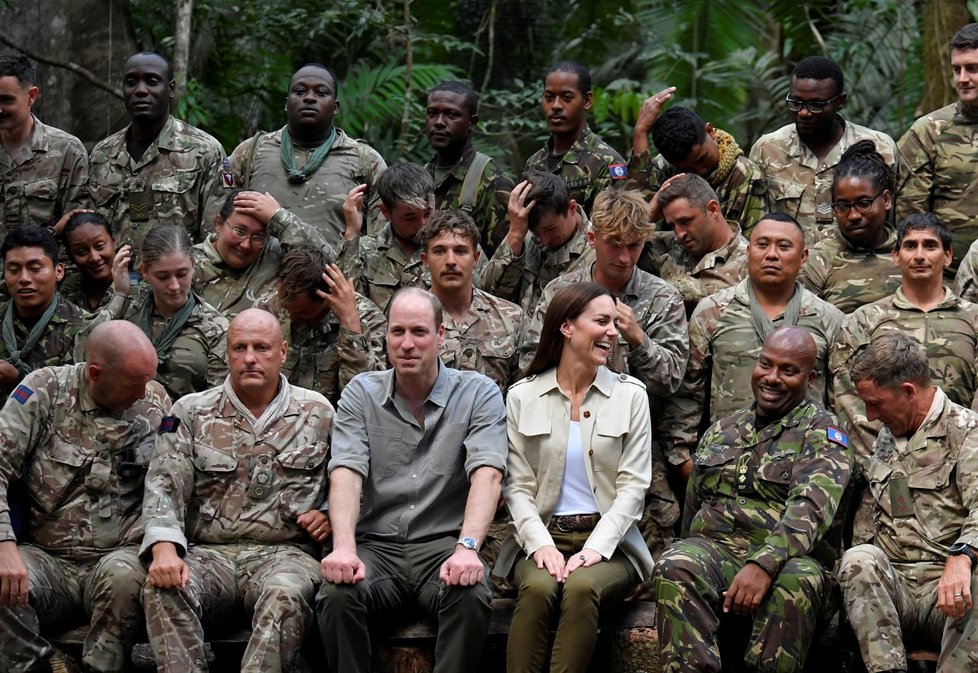 William a Kate na Belize