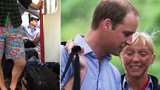Princ ve vlaku: Táta William vyrazil na rozlučku se svobodou svého kamaráda jako "civil" 