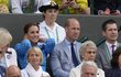 Princi Williamovi na Wimbledonu trochu ujel slovník