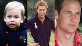 Princ William slaví! Jak se měnil po boku Diany, Kate a Charlotte?