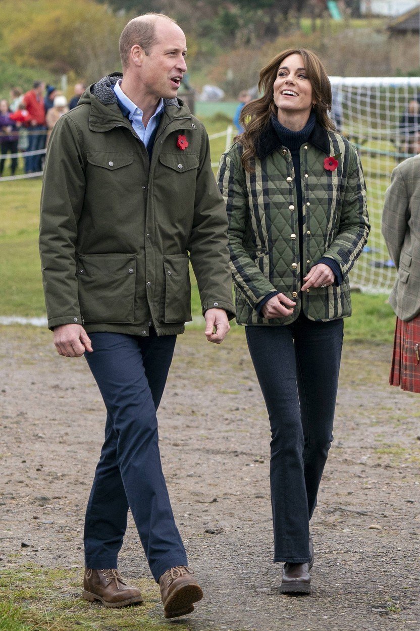 Britský následník William a princezna Catherine