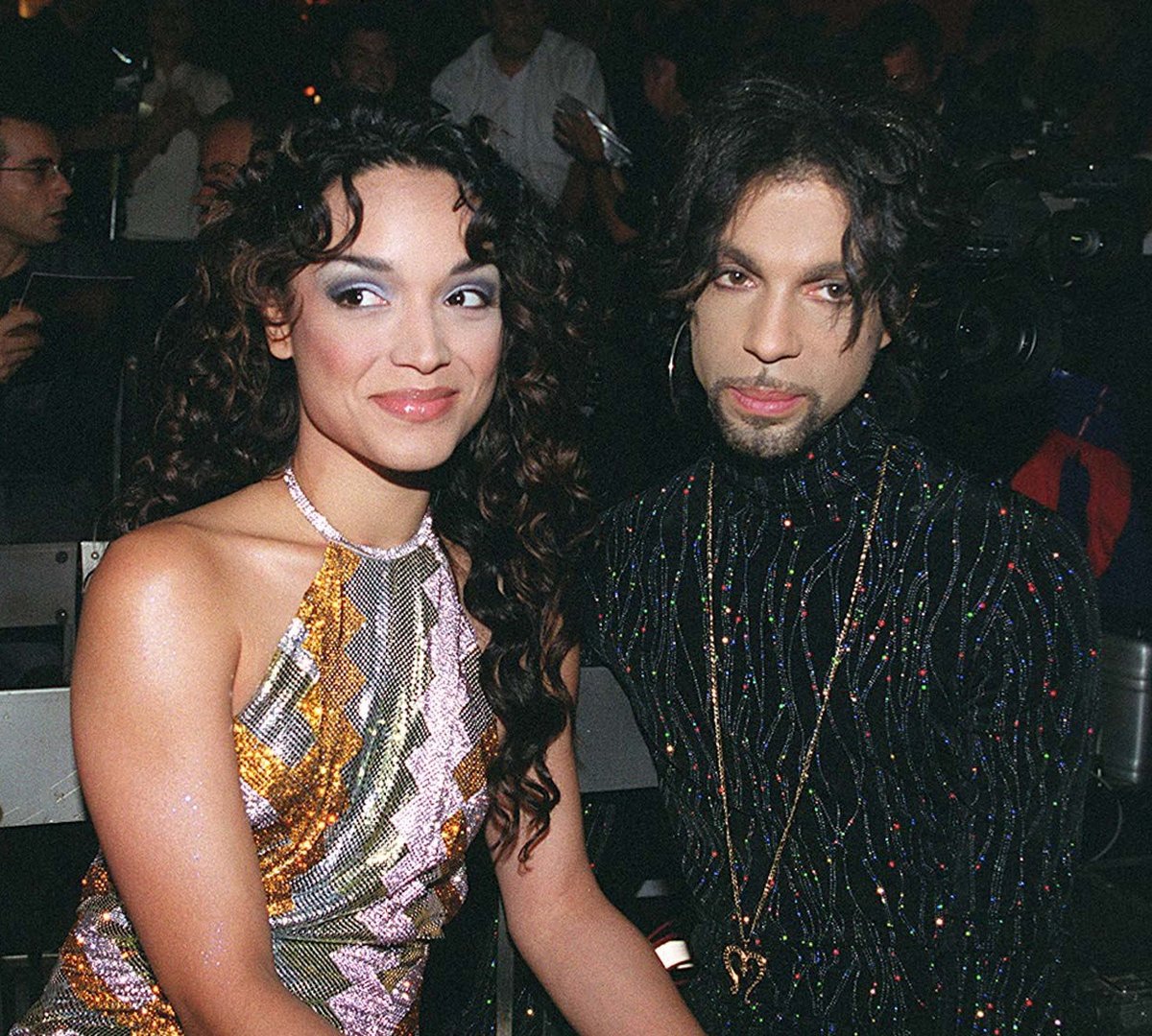 Prince s první manželkou Mayte.