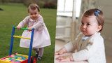 Princezna Charlotte v růžovém: Roztomilé snímky dcerky vyfotila vévodkyně Kate