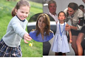 Kate Middletonová a princezna Charlotte