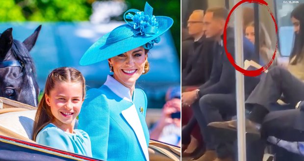 Princezna Charlotte s maminkou Kate byly k vidění v obyčejném metru!
