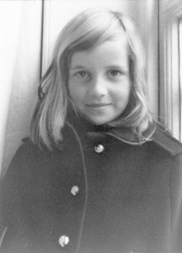 Princezna Diana v dětství