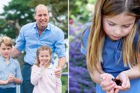 Malá princezna Charlotte (6) už plní královské povinnosti: Roztomilé foto jejích začátků!