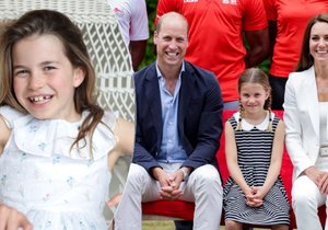 Princezna Charlotte slaví osmé narozeniny