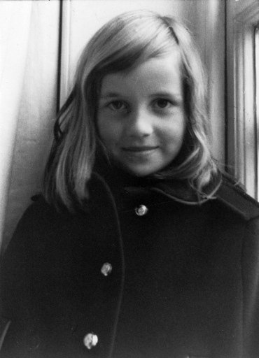 Fotografie z dětství princezny Diany